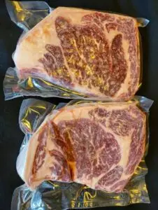 Great quality steaks from Cox Cattle Co.